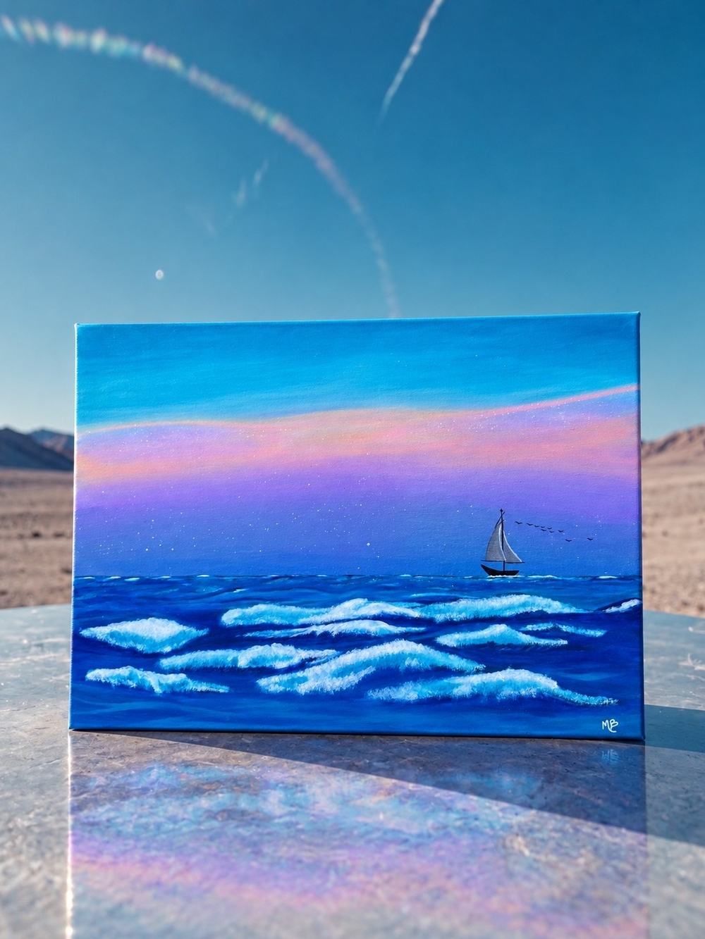 🌊 Sail Away With Me 🌊 - 18x24 Canvas